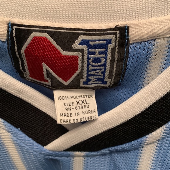 Vintage UNC Tar Heels Ram North Carolina Match 1 Jersey XXL - Picture 3 of 3
